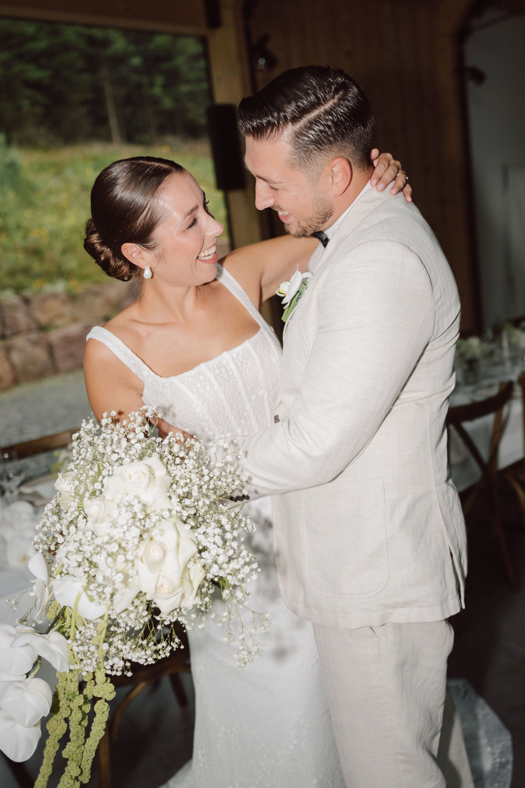 Glückliches Hochzeitspaar in Dortmund